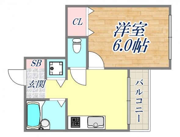 リアライズ西宮の物件間取画像